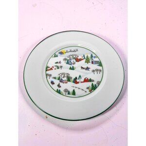 Vintage Lenox Bone China Debut Collection Sleighride Replacement Plate